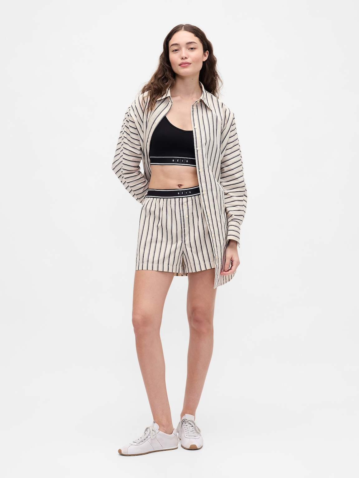 Gap × BÉIS Poplin Dolman Big Shirt