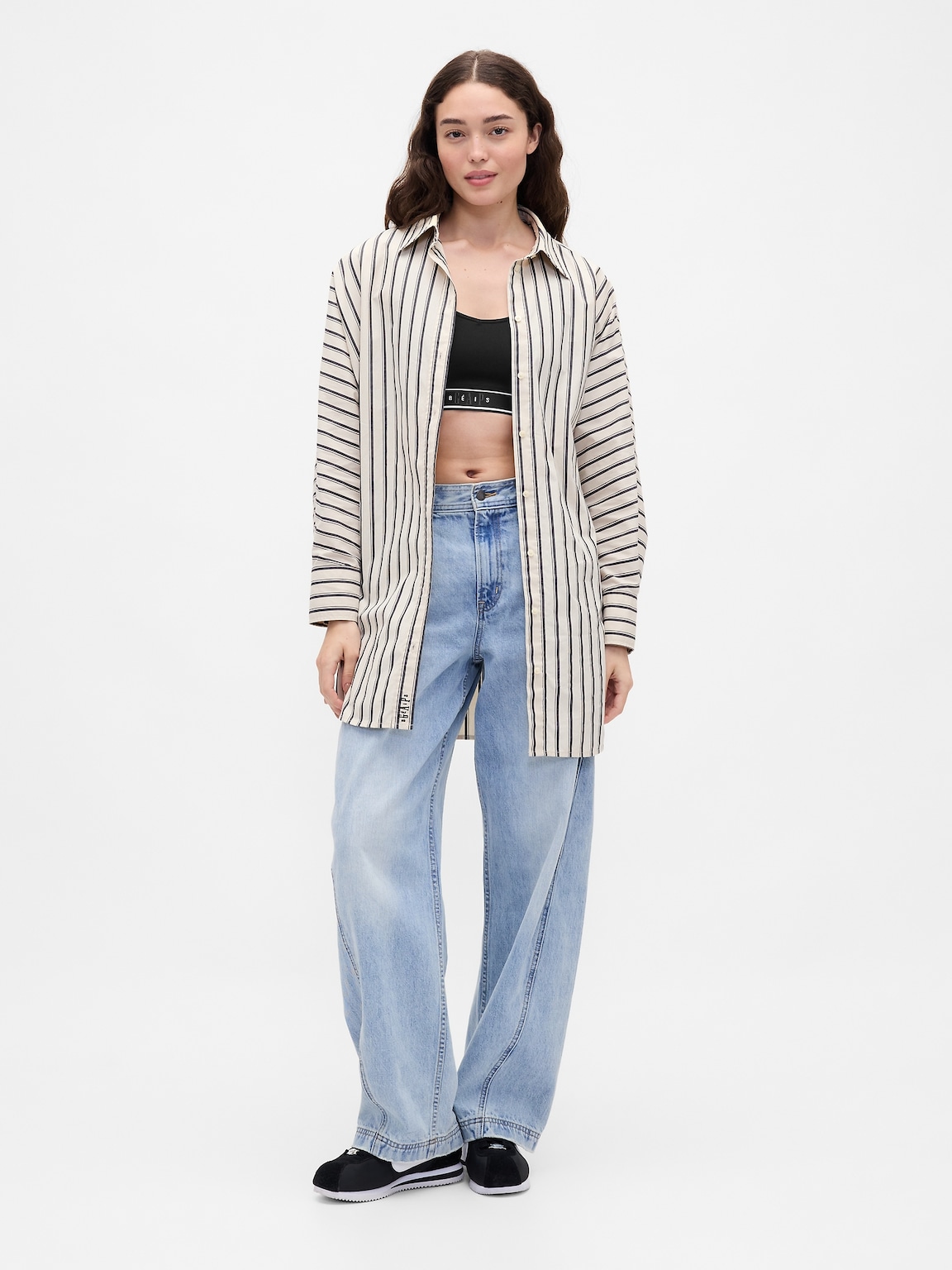 Gap × BÉIS Seamless Logo Sports Bra