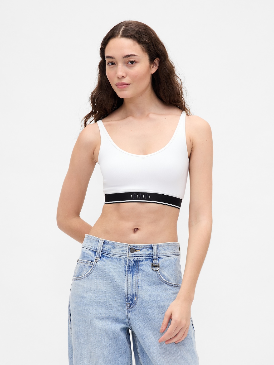 Gap × BÉIS Seamless Logo Sports Bra