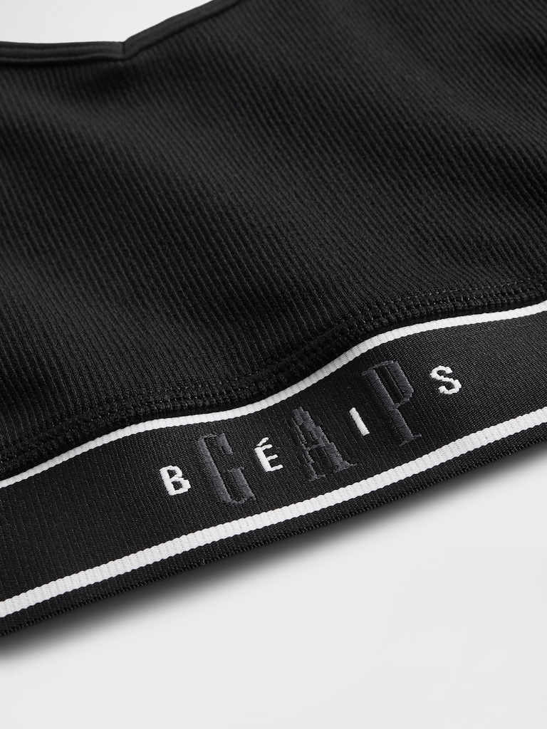 Gap × BÉIS Seamless Logo Sports Bra
