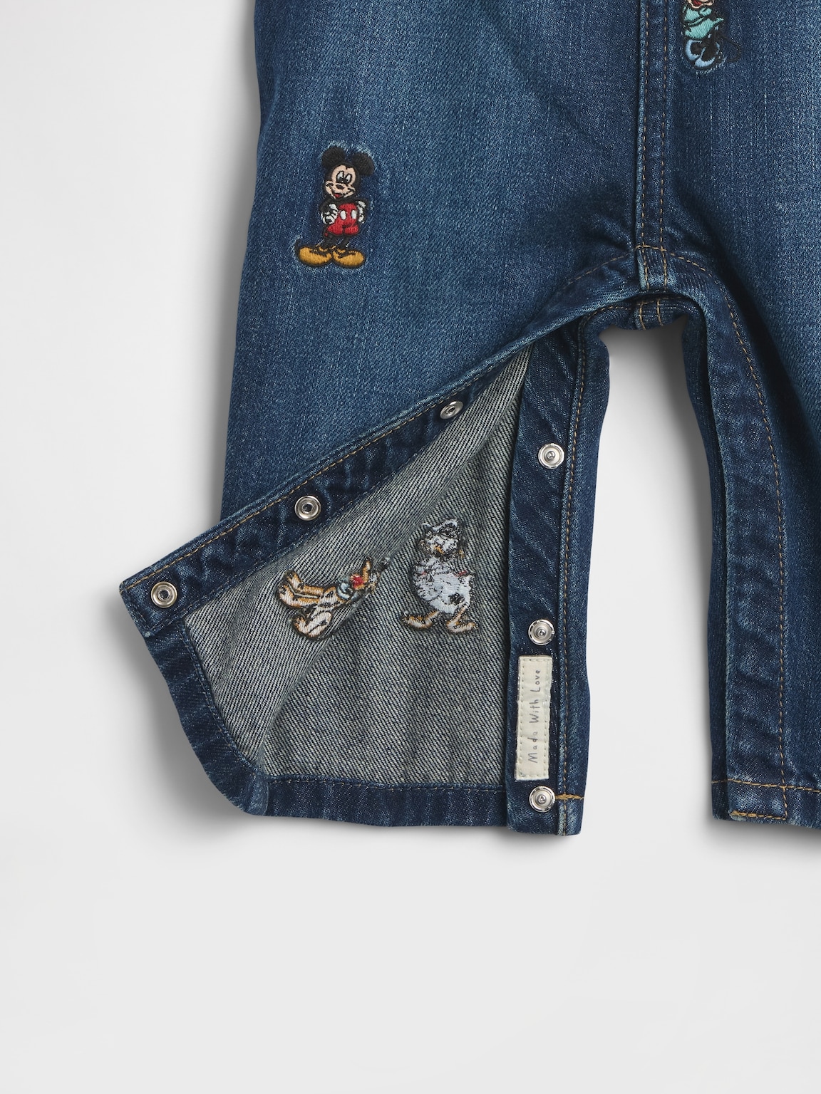 Gap × Disney Baby Denim Overalls