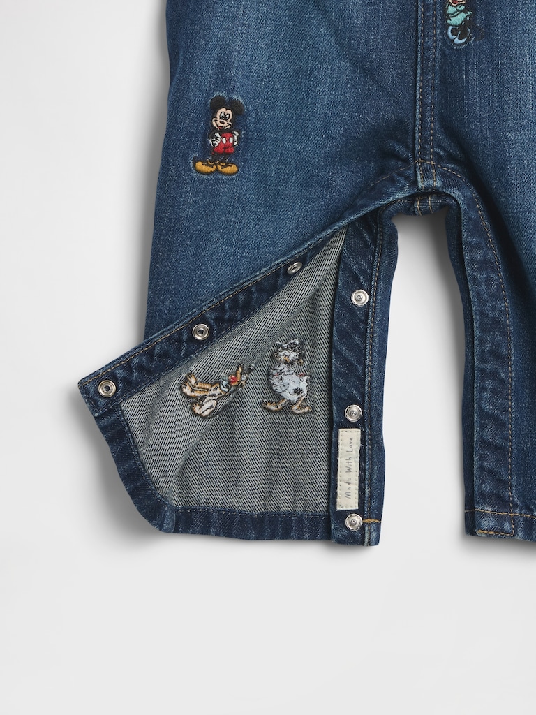 Gap × Disney Baby Denim Overalls