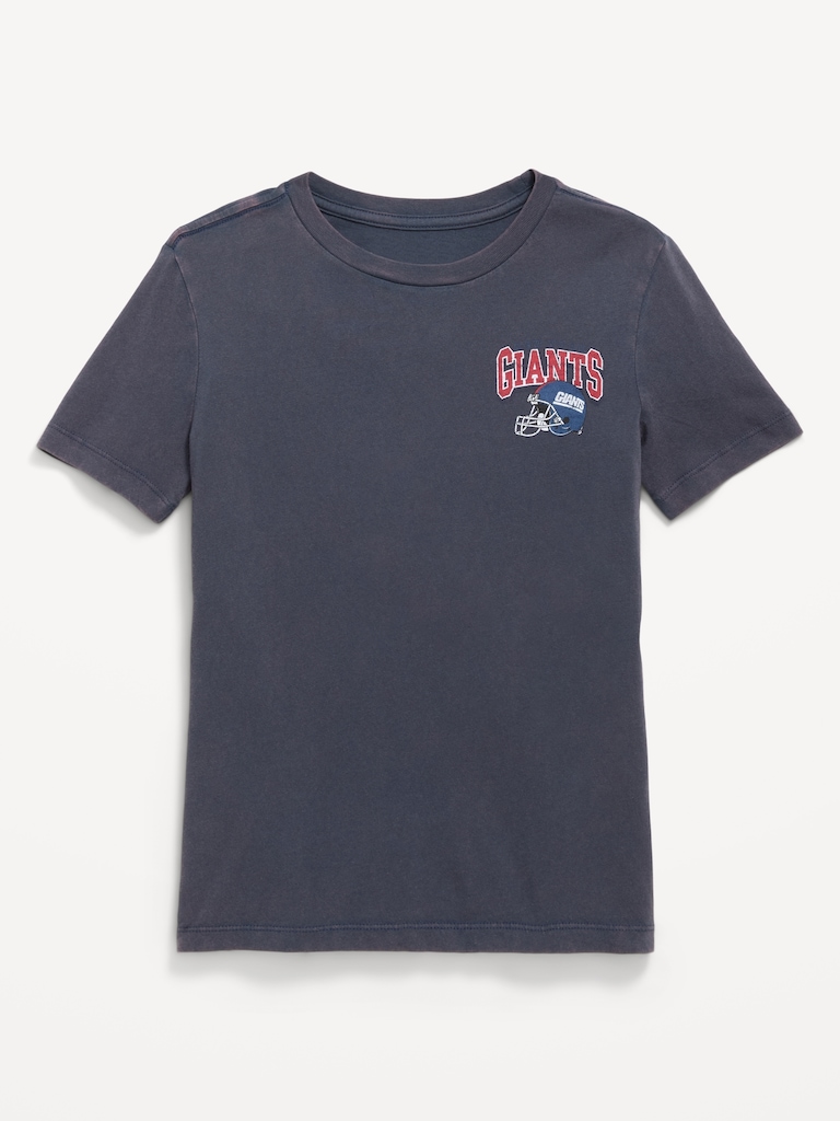 New York Giants Gender-Neutral Graphic T-Shirt for Kids