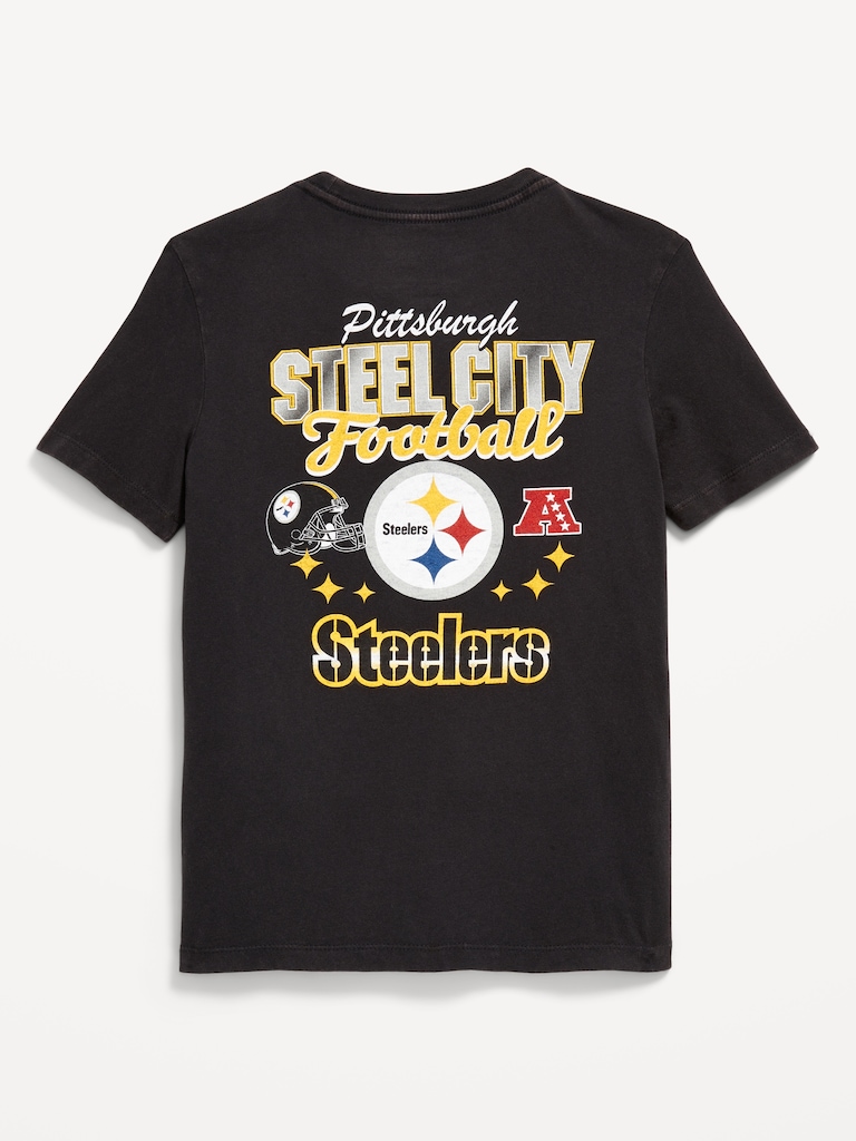 Pittsburgh Steelers Gender-Neutral Graphic T-Shirt for Kids