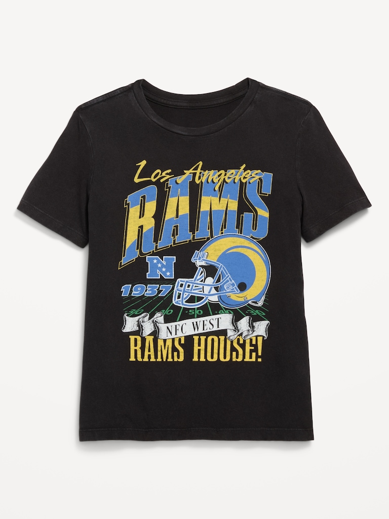 Los Angeles Rams Gender-Neutral Graphic T-Shirt for Kids