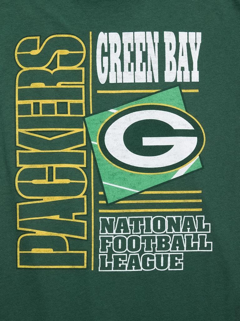Green Bay Packers Gender-Neutral Graphic T-Shirt for Kids