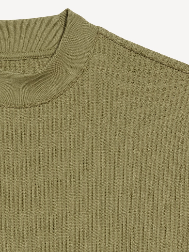 Heavyweight Long-Sleeve Waffle T-Shirt