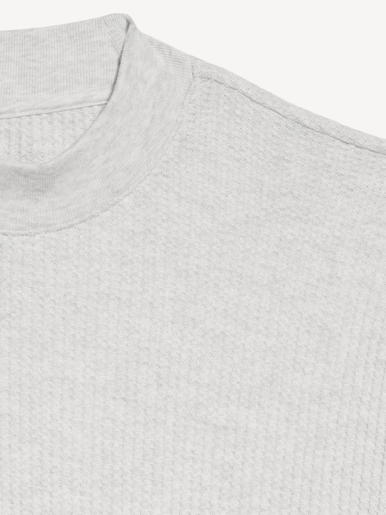 Heavyweight Long-Sleeve Waffle T-Shirt