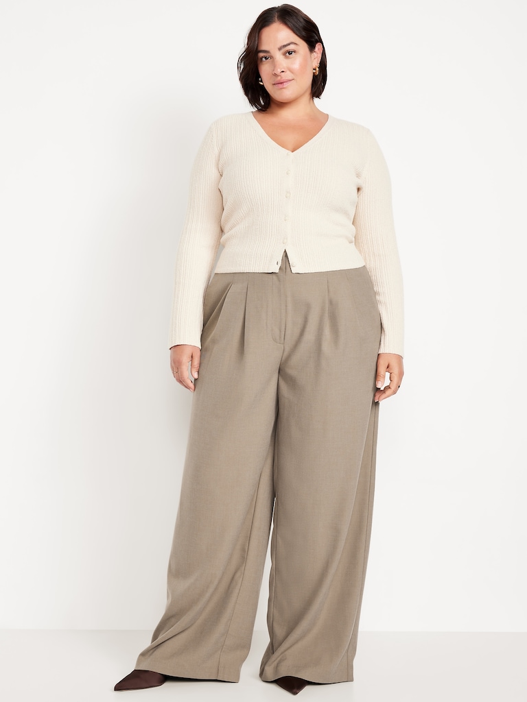 Extra High-Waisted Super Wide-Leg Pants