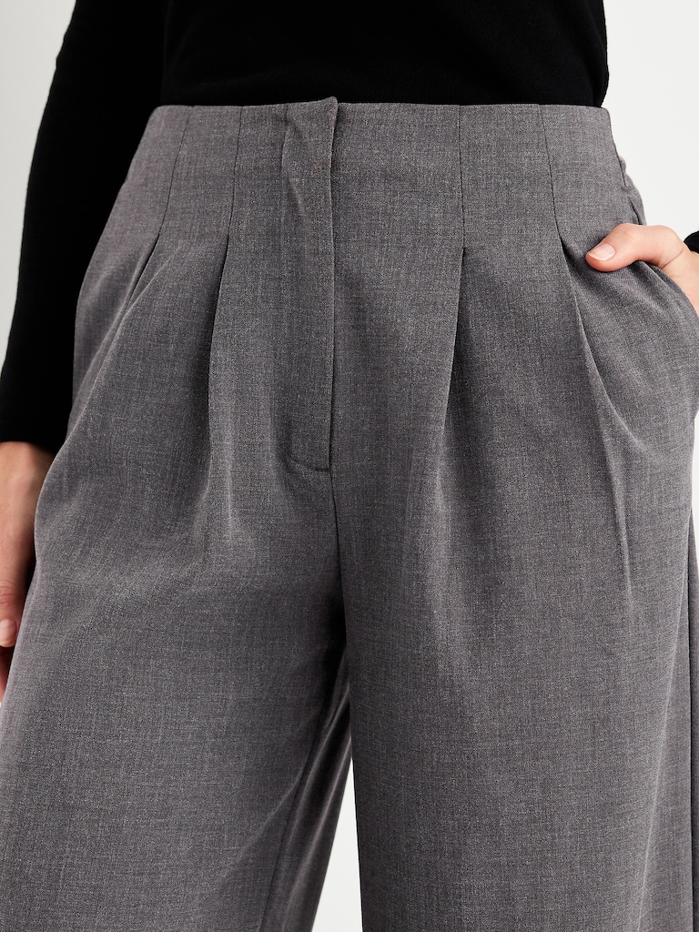 Extra High-Waisted Super Wide-Leg Pants