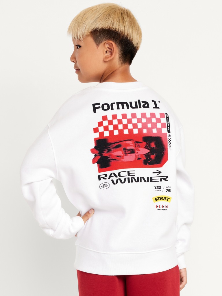 F1® Oversized Graphic Sweatshirt for Boys
