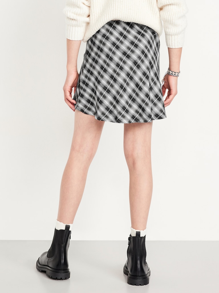 Printed Crepe Skirt for Girls