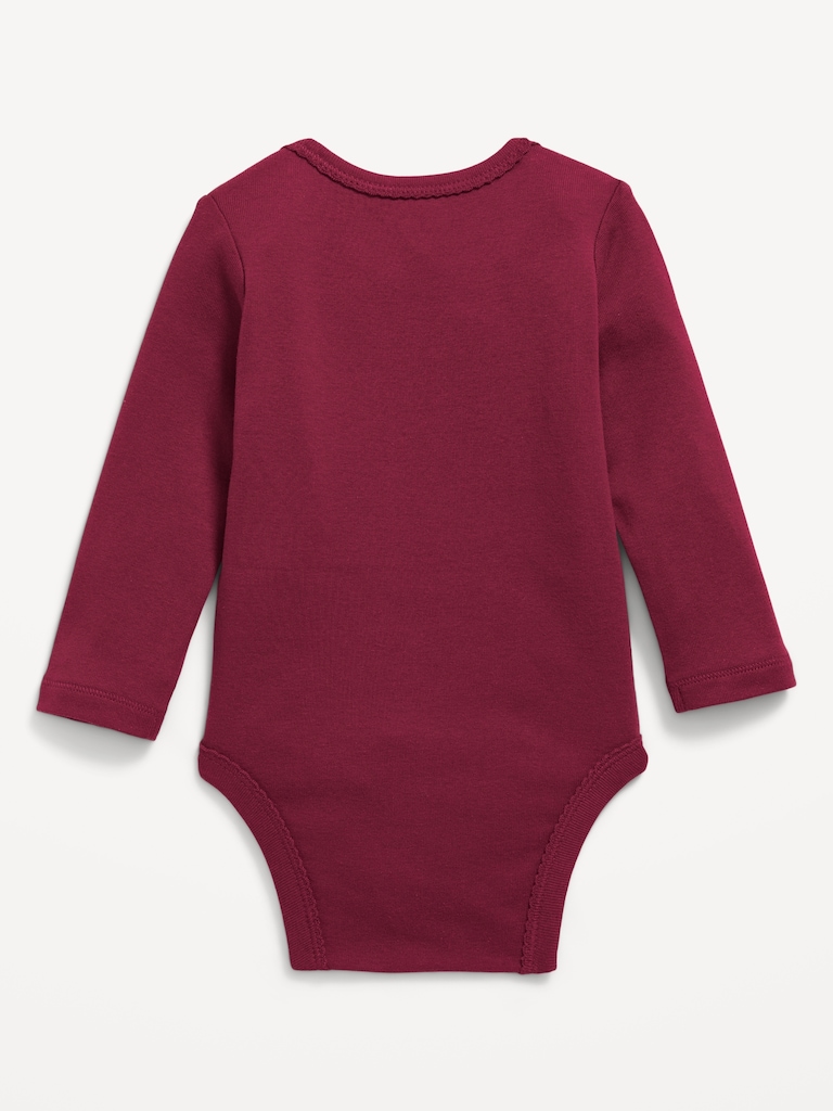 Long-Sleeve Graphic Bodysuit for Baby