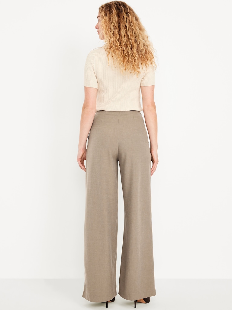 Extra High-Waisted Super Wide-Leg Pants