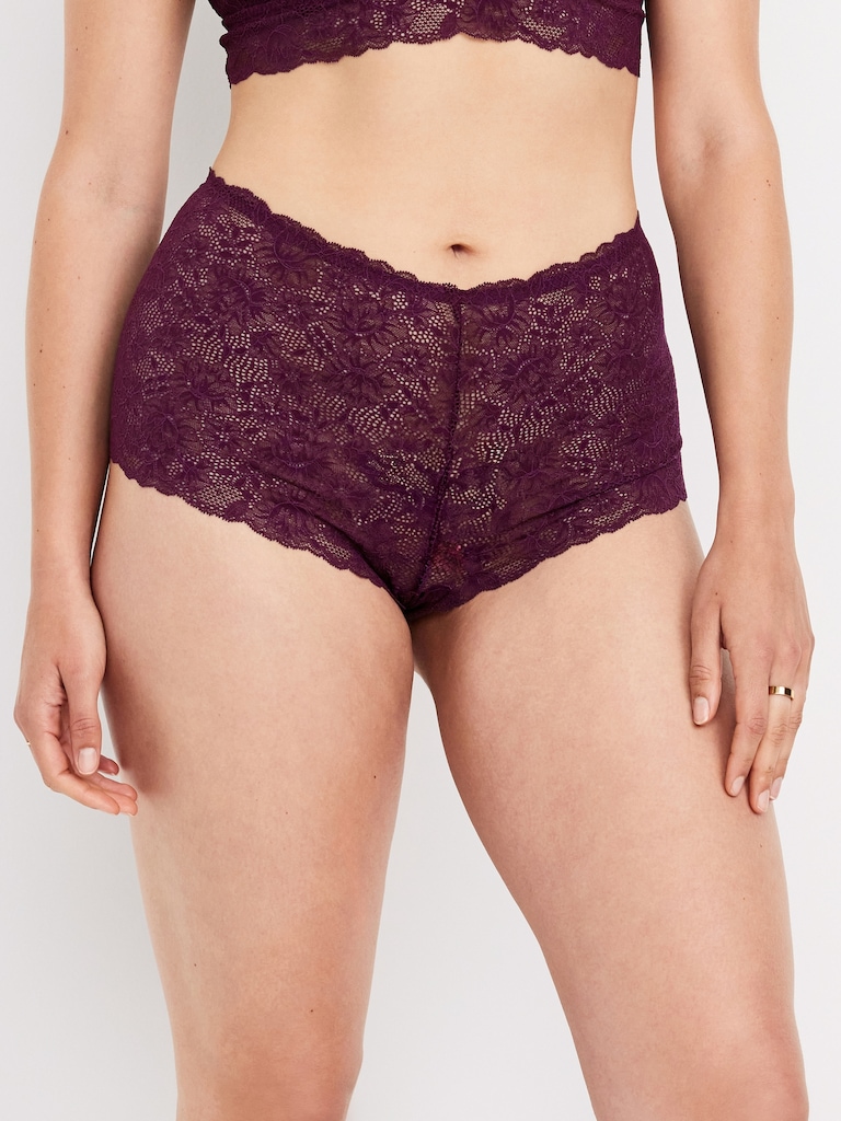 Lace Boyshort Underwear