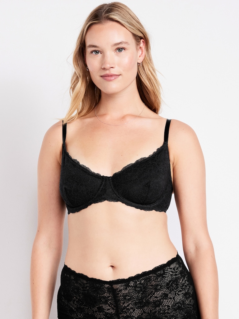 Lace Balconette Bra