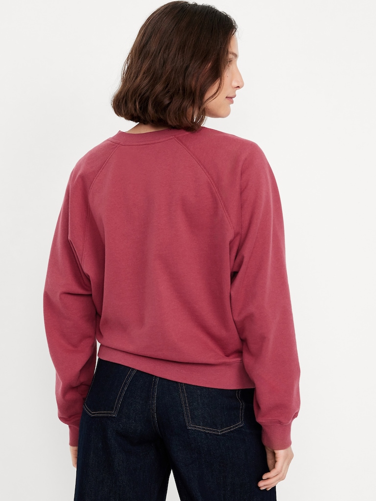 SoComfy Oversized Raglan Sweatshirt