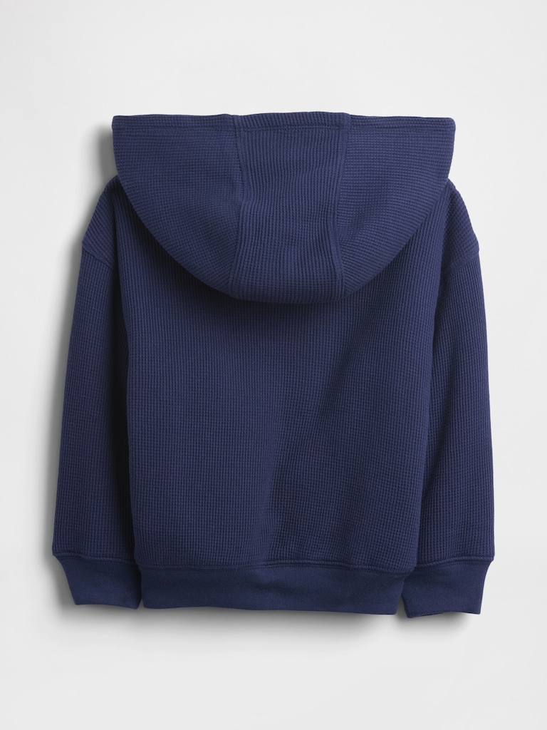 Baby & Toddler Sherpa-Lined Thermal Zip Hoodie