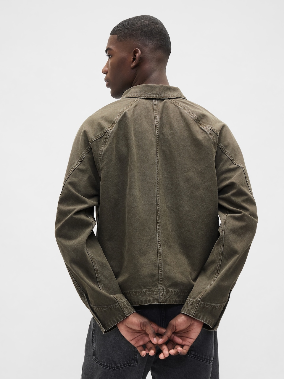 Canvas Denim Chore Jacket