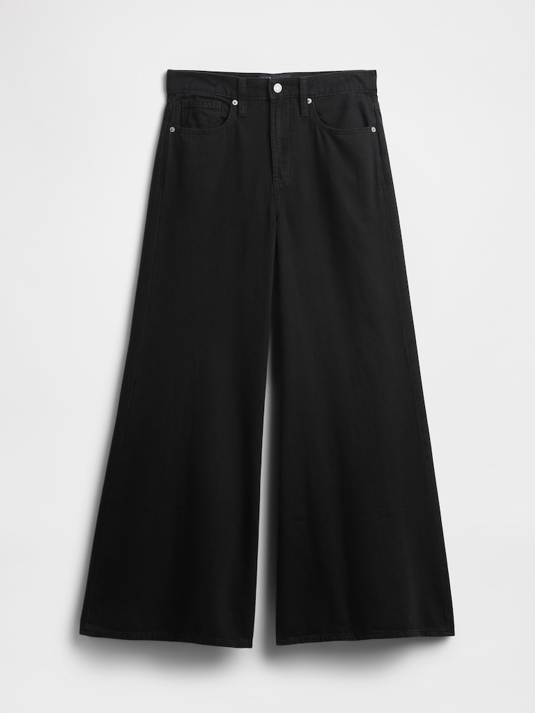 High Rise SuperLight Palazzo Jeans