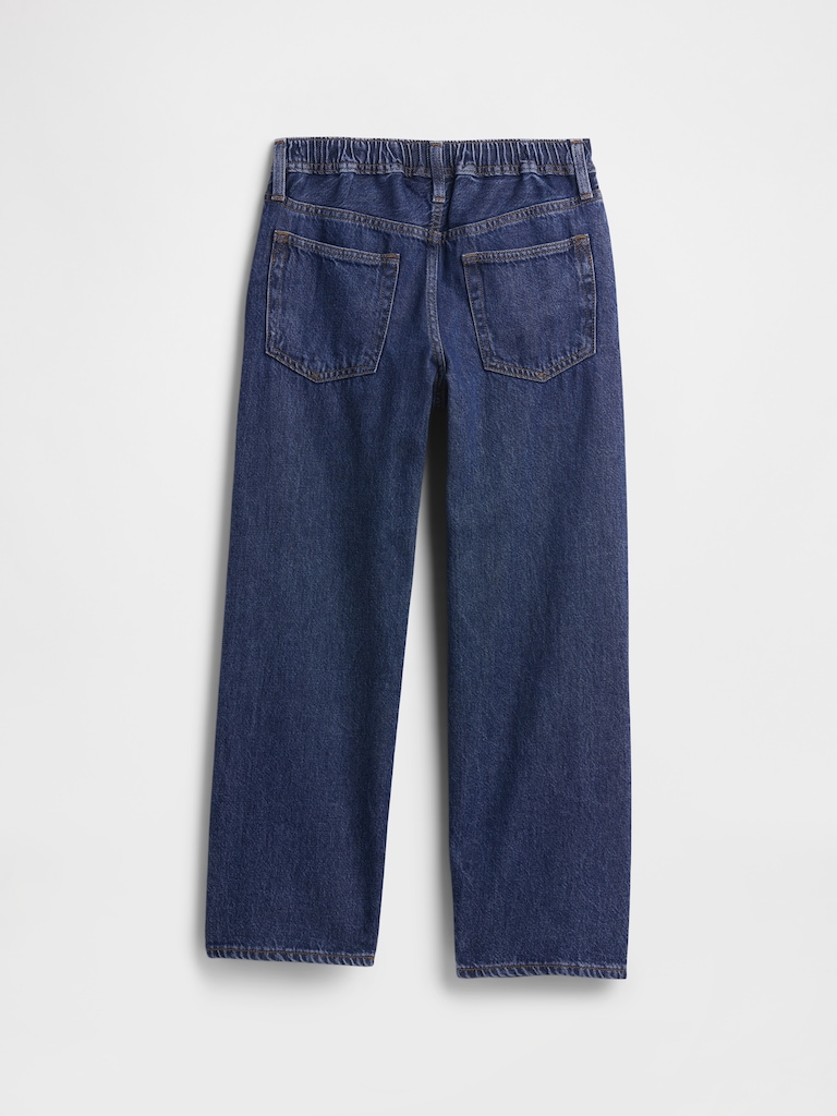 Kids Soft Relaxed Loose Jeans