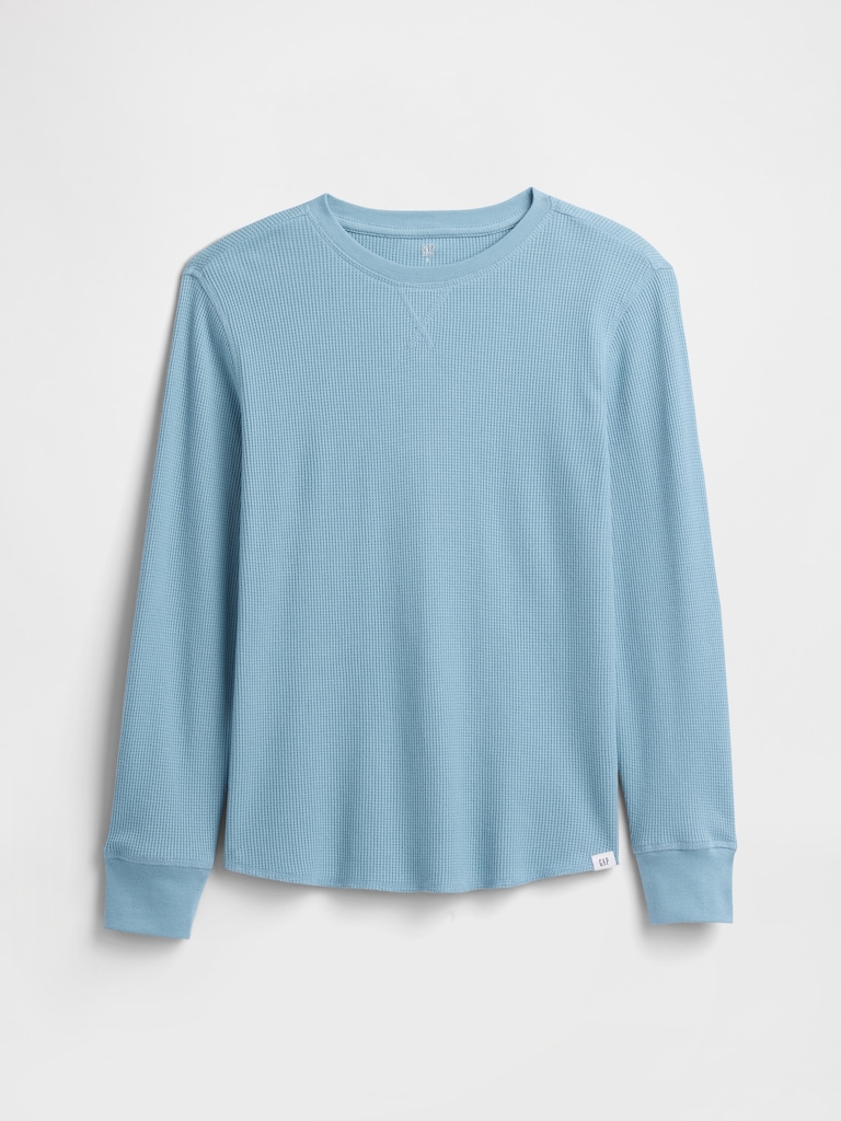 Kids Waffle-Knit T-Shirt