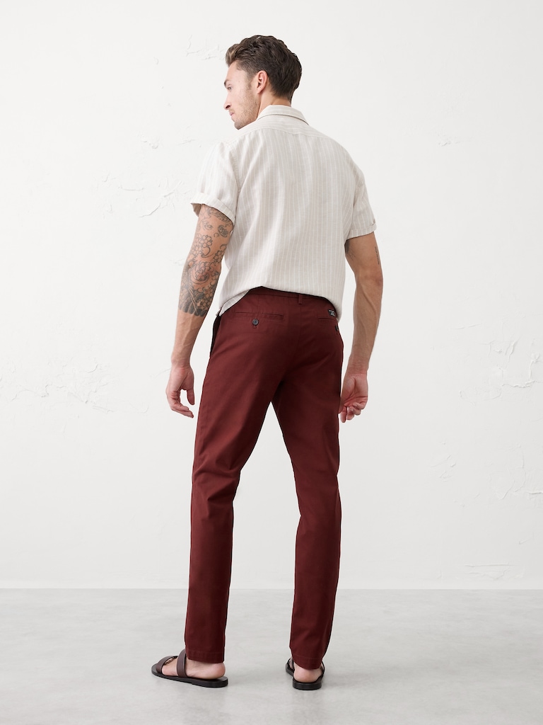 Skinny Lived-In Chino