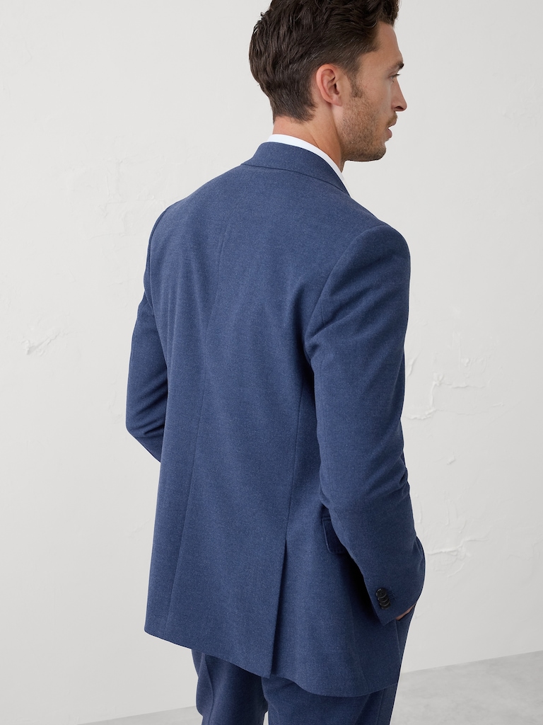 Soft Flannel Suit Jacket