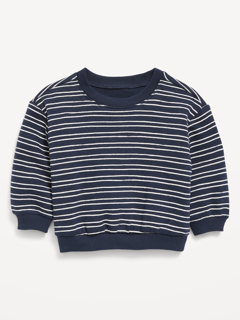 Printed Crew-Neck Sweatshirt for Baby