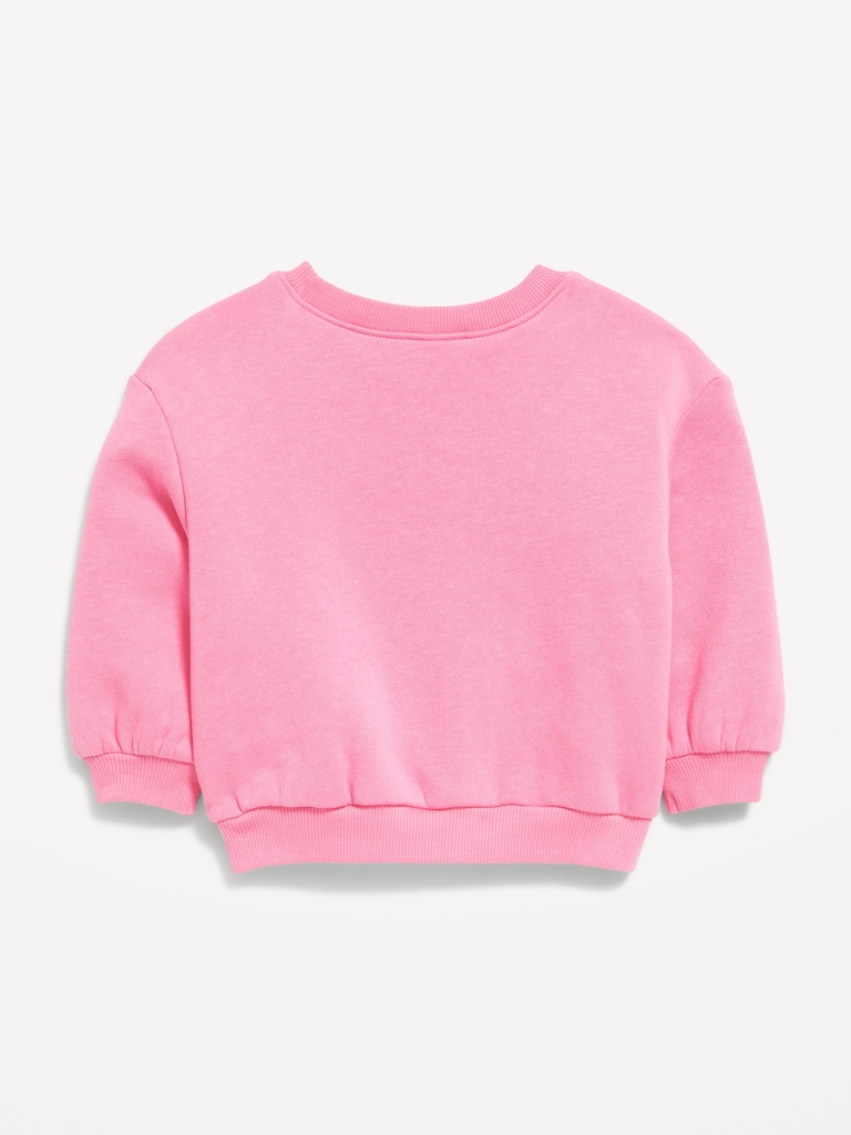 Printed Crew-Neck Sweatshirt for Baby