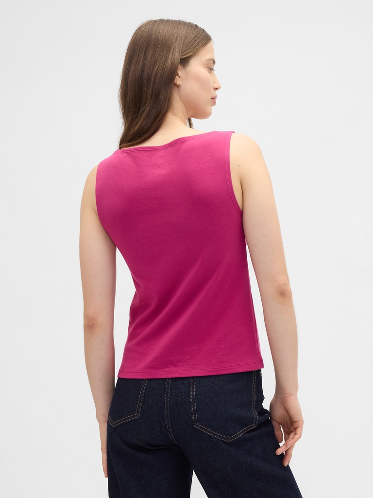 Boatneck Tank Top