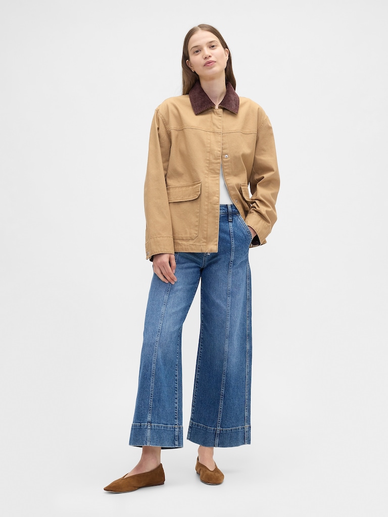 Relaxed Canvas Barn Jacket