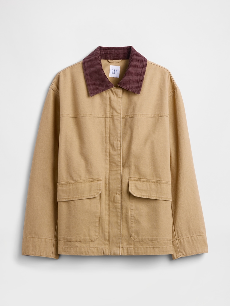 Relaxed Canvas Barn Jacket
