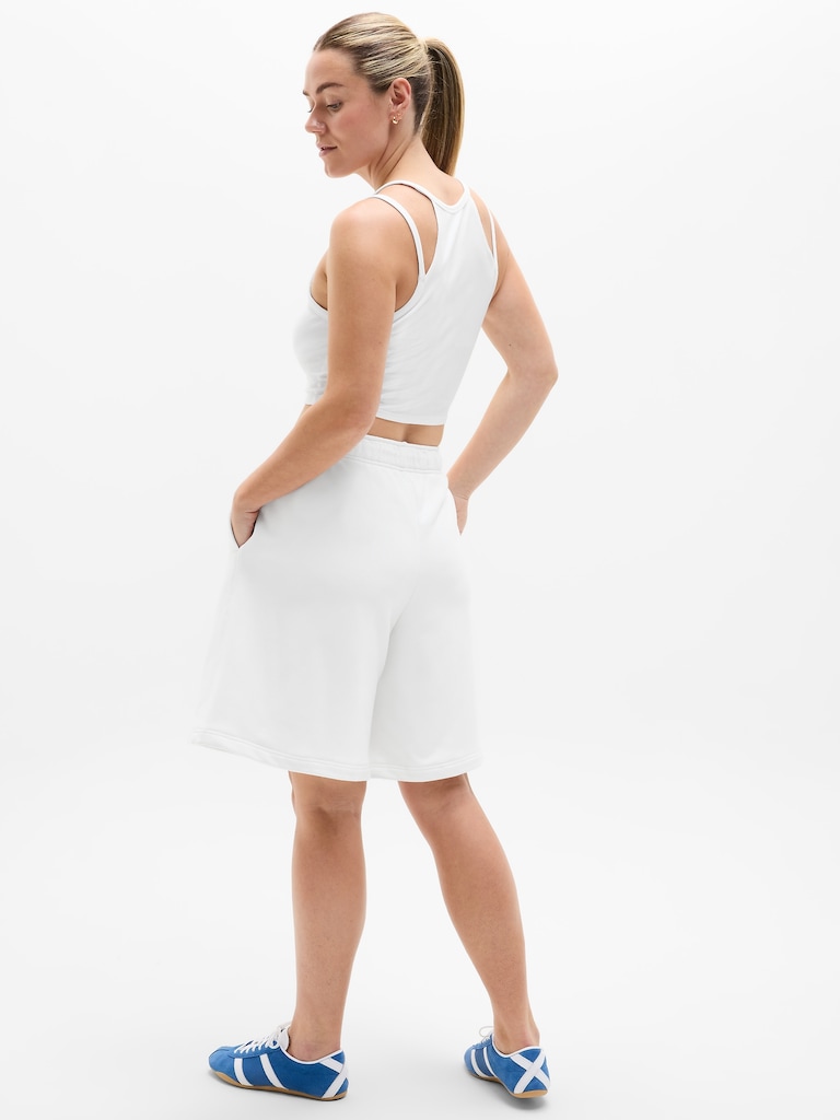 Terry Mid Rise Bermuda 10" Short