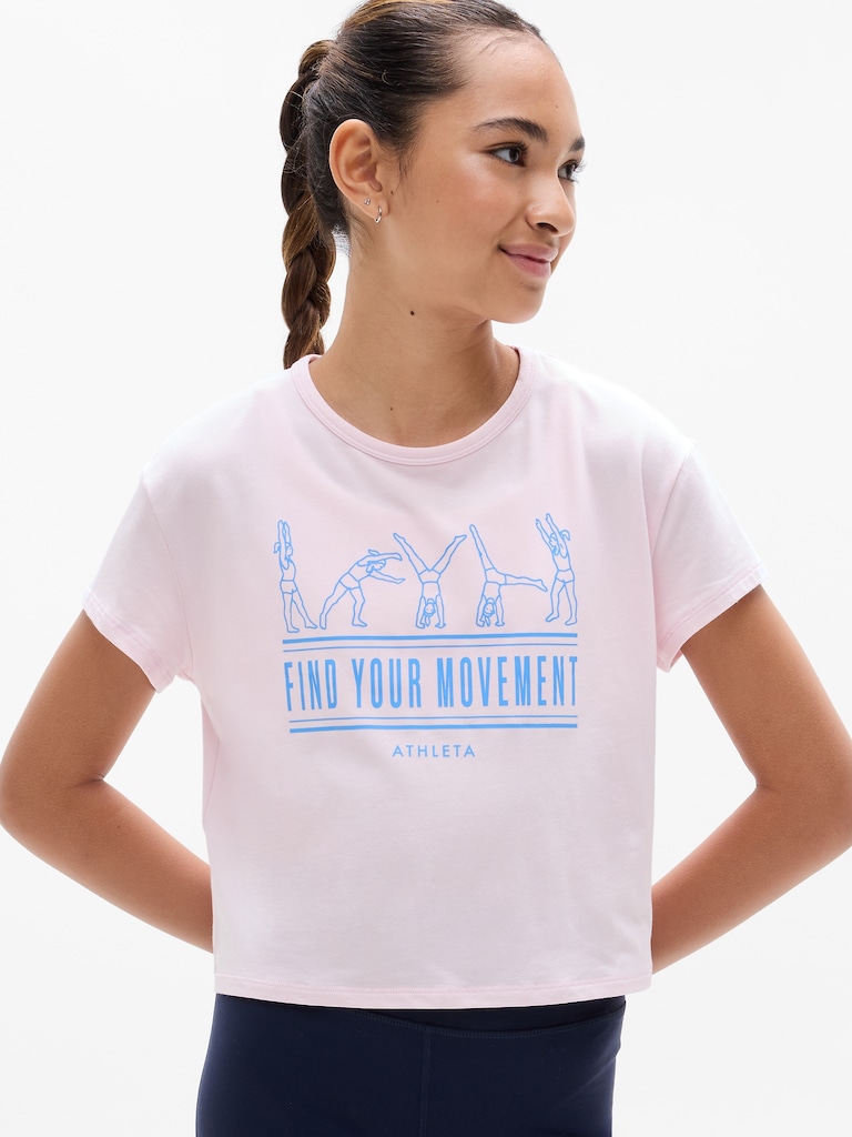 Athleta Girl Right Moves Relaxed Tee