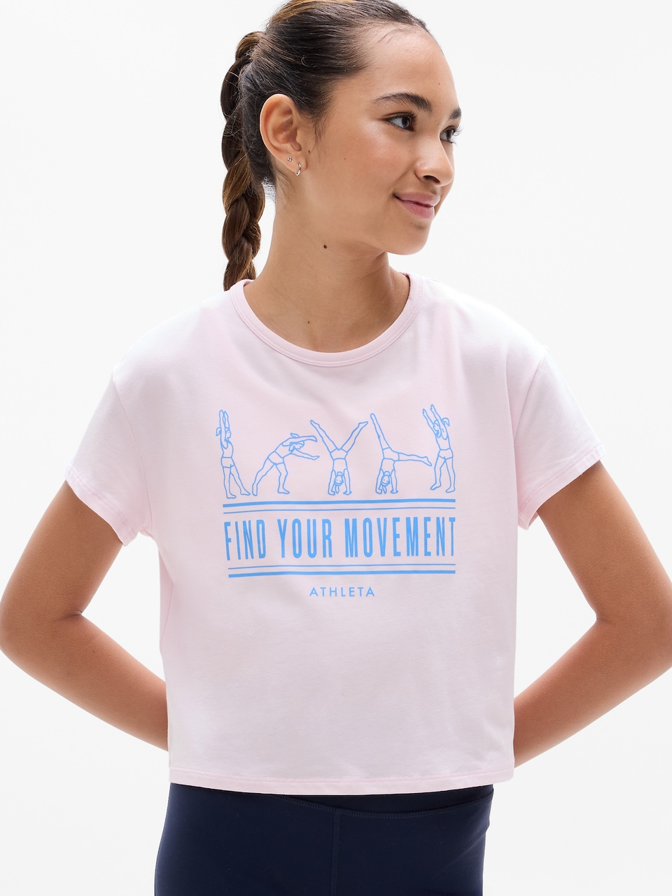 Athleta Girl Right Moves Relaxed Tee