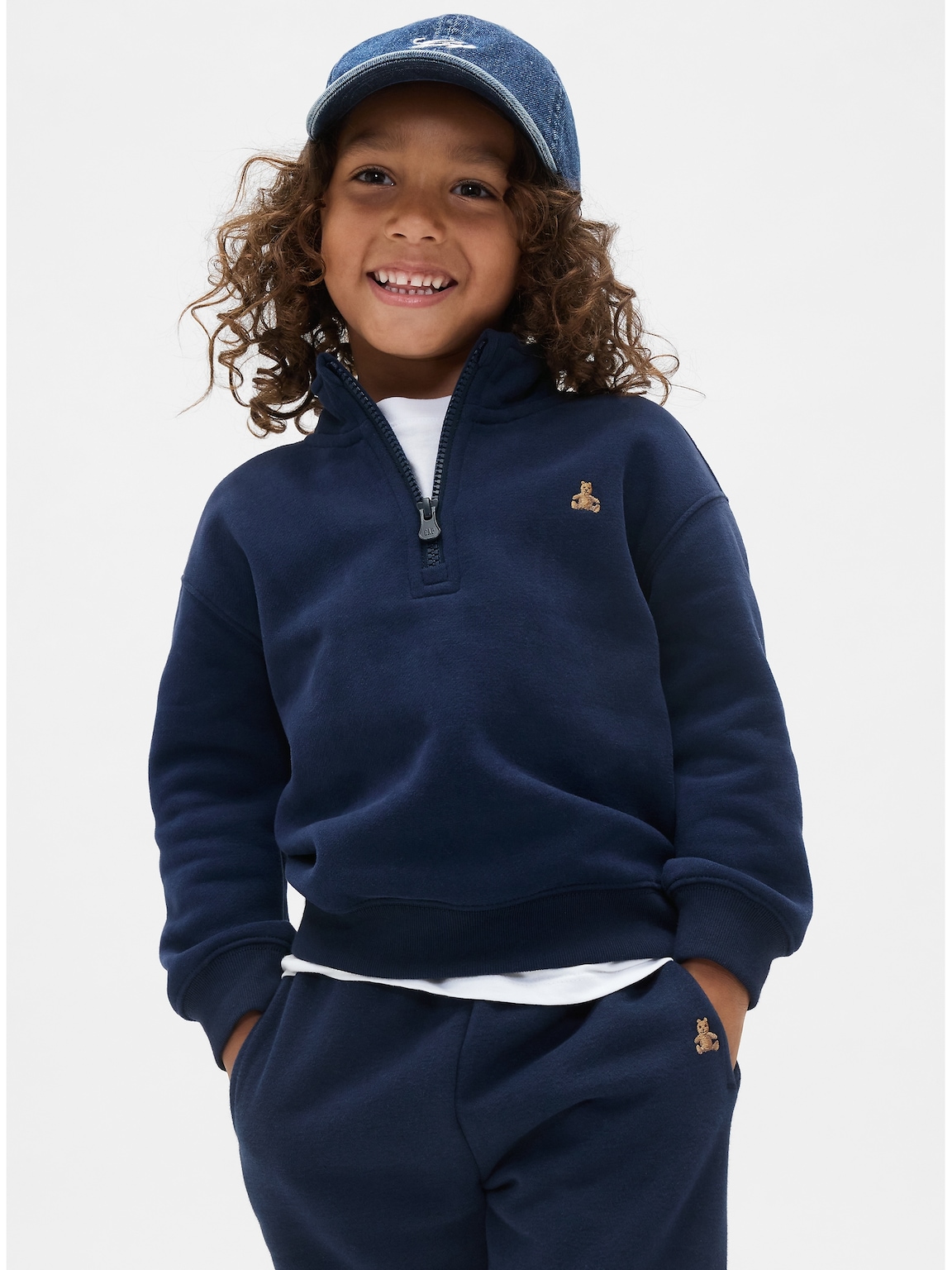 Baby & Toddler VintageSoft Quarter-Zip Pullover