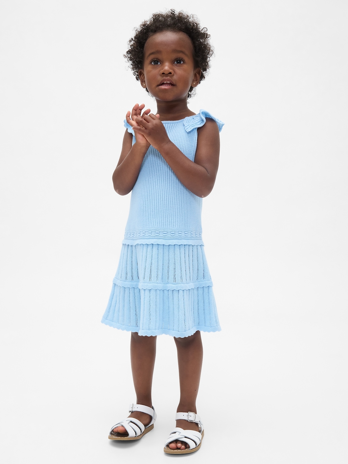 Baby & Toddler Drop-Waist Sweater Dress