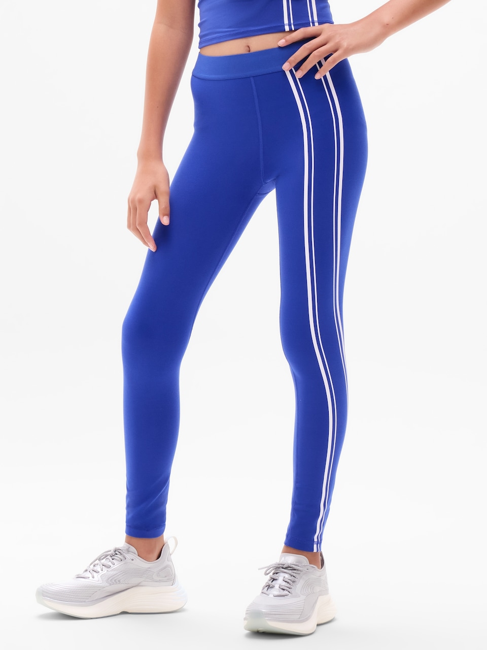 Athleta Girl High Rise Chit Chat Graphic Legging