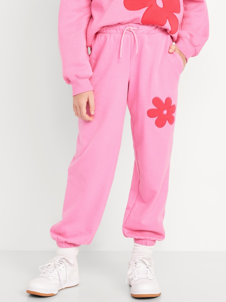 Favorite Fleece High-Waisted Jogger Sweatpants for Girls