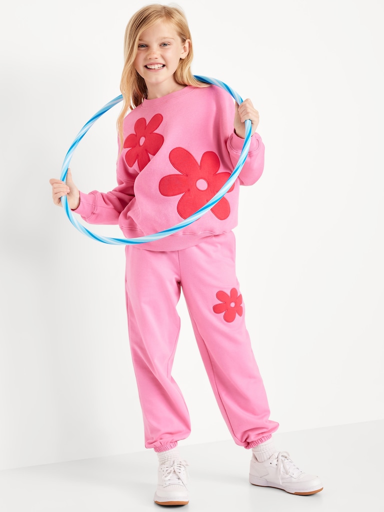 Favorite Fleece High-Waisted Jogger Sweatpants for Girls