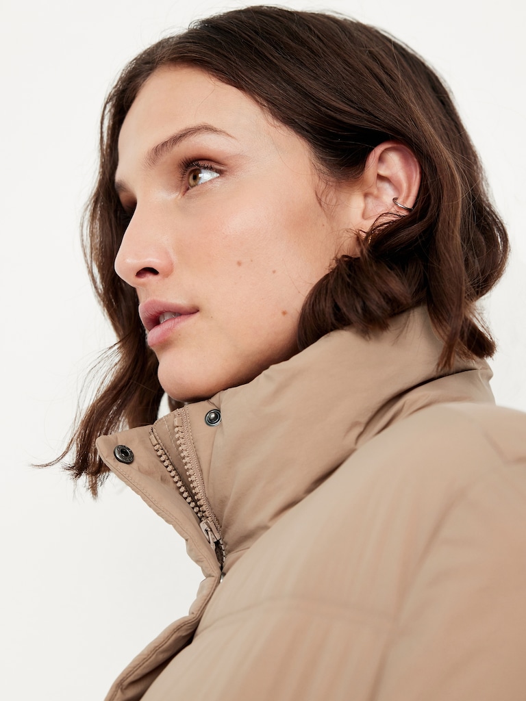 Water-Resistant Puffer Jacket