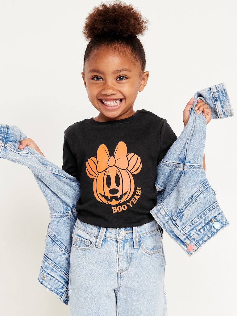 Disney© Pumpkin Minnie Mouse Unisex Graphic T-Shirt for Toddler