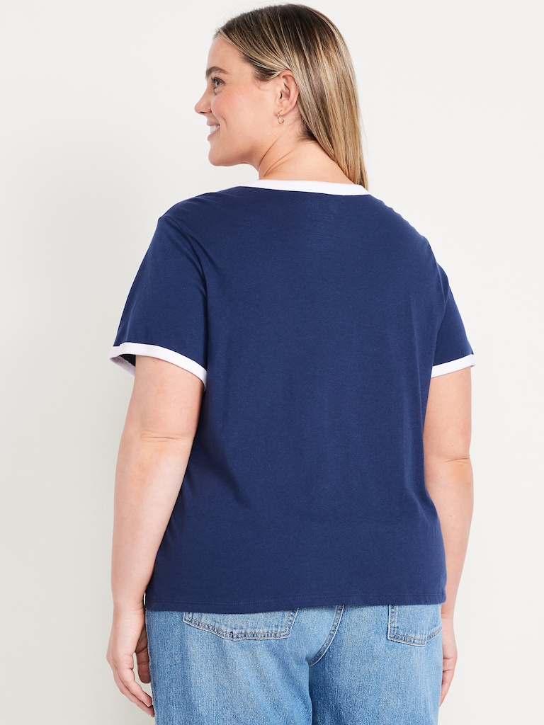 Dallas Cowboys EveryWear Crew-Neck Ringer T-Shirt