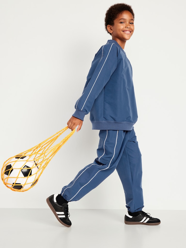 Baggy Warm-Up Soccer Pants for Boys