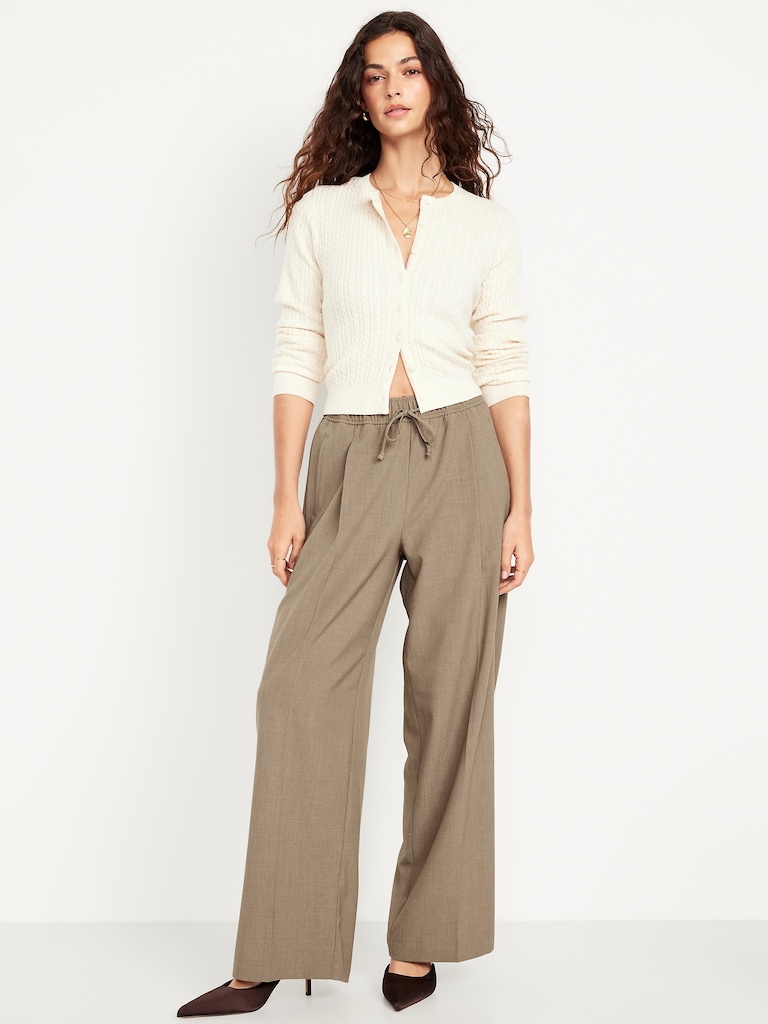 High-Waisted Billie Wide-Leg Trouser
