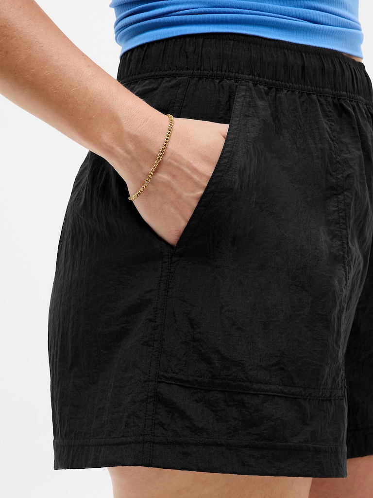Lunar Sheen Utility High Rise Short