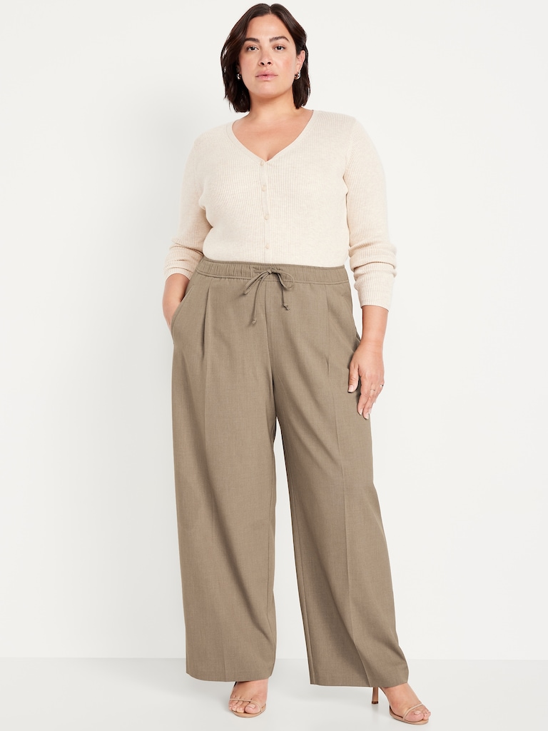 High-Waisted Billie Wide-Leg Trouser
