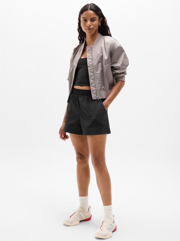 Lunar Sheen Utility High Rise Short