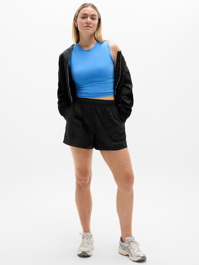 Lunar Sheen Utility High Rise Short